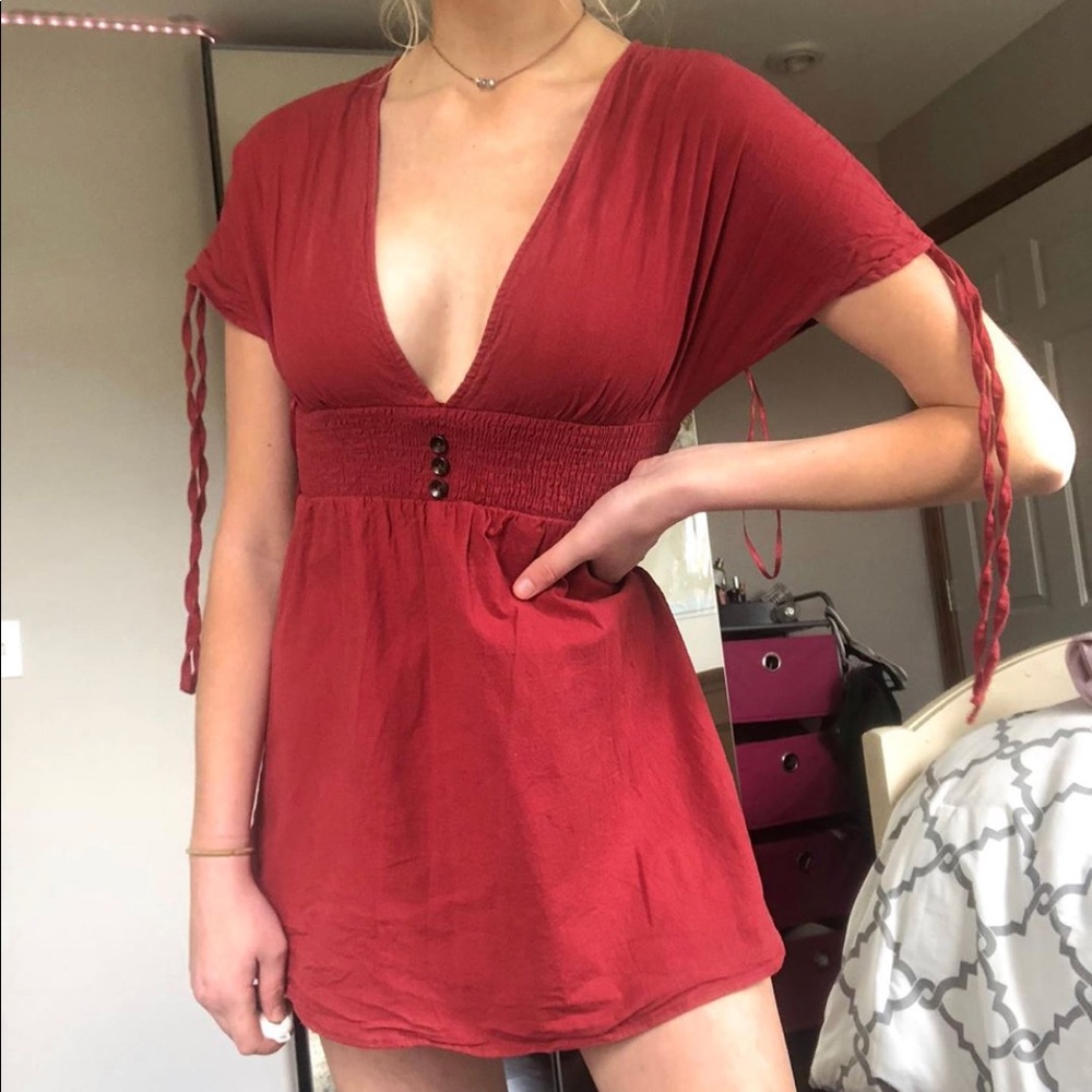 Showpo red dress